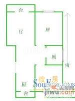 金光苑2室2厅1卫户型图