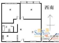 舒馨苑2室2厅1卫户型图