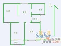 雍景苑2室2厅1卫户型图