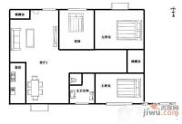 南园新村3室1厅1卫105㎡户型图