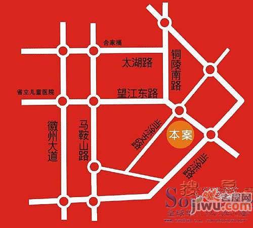 寰宇上都位置交通图图片