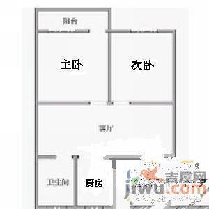 白水坝一村3室2厅2卫138㎡户型图