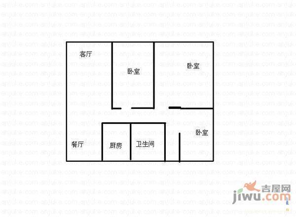 汇林阁4室2厅2卫户型图