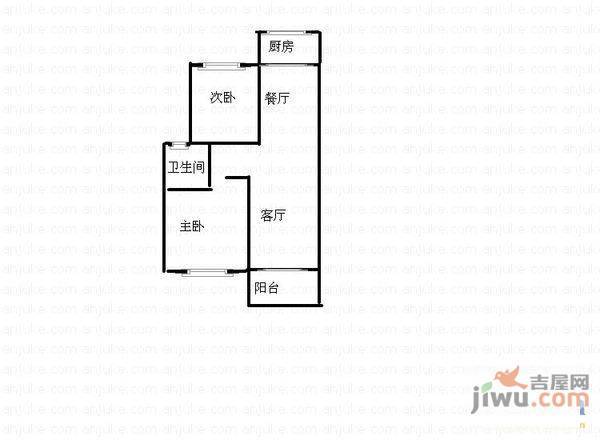 汇林阁4室2厅2卫户型图