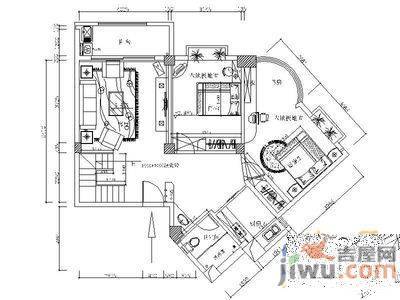 上林雅苑3室2厅2卫136㎡户型图