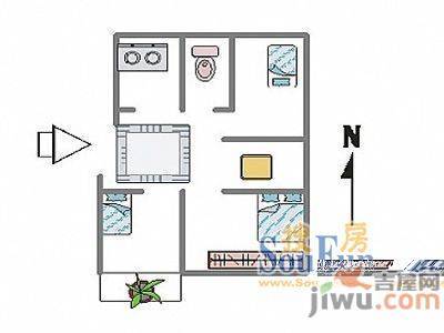 汇林阁4室2厅2卫户型图