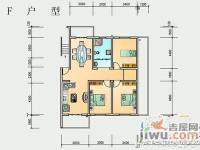 珠光花园3室1厅1卫95㎡户型图