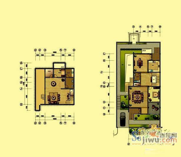 棠溪人家普通住宅46㎡户型图