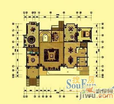 棠溪人家普通住宅46㎡户型图