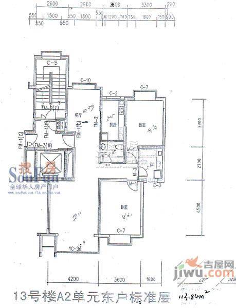 安宁庭院3室0厅0卫户型图