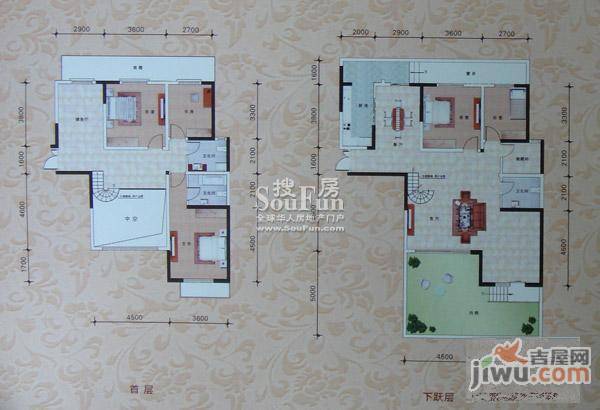 鸿运润园4室2厅2卫172.4㎡户型图