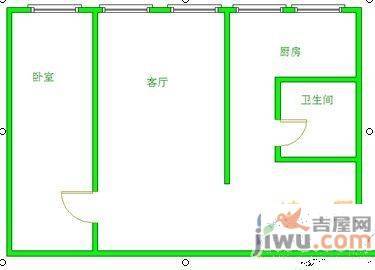 西湖花园0室2厅2卫户型图