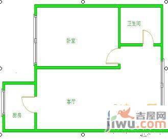 西湖花园0室2厅2卫户型图