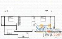三易小区3室2厅1卫户型图