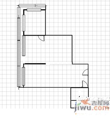 华富大厦3室1厅1卫137㎡户型图