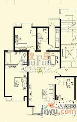 北岸公馆4室2厅2卫170.9㎡户型图