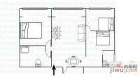 信宜大厦3室2厅1卫户型图