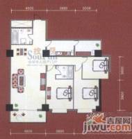 宝丰公馆3室2厅2卫152.6㎡户型图