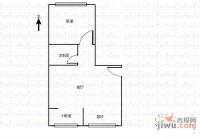 秀川西北水电设计院2室1厅1卫73㎡户型图