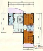 飞天世纪新城2室2厅1卫112.8㎡户型图