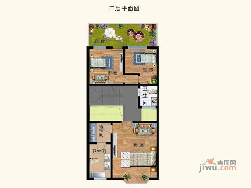 滨河江山墅普通住宅438.1㎡户型图