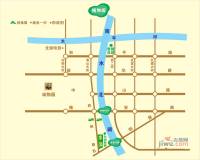 龙洲新城位置交通图图片