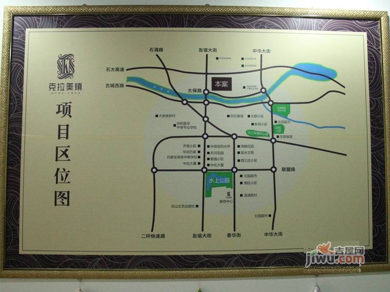 尚河明珠位置交通图图片