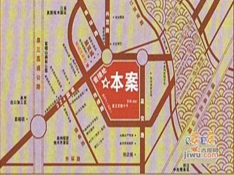 百捷中央公园位置交通图图片