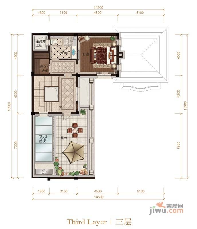 大滩六号院5室2厅5卫60㎡户型图