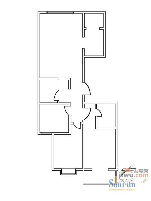 君怡创新城3室2厅2卫159.4㎡户型图