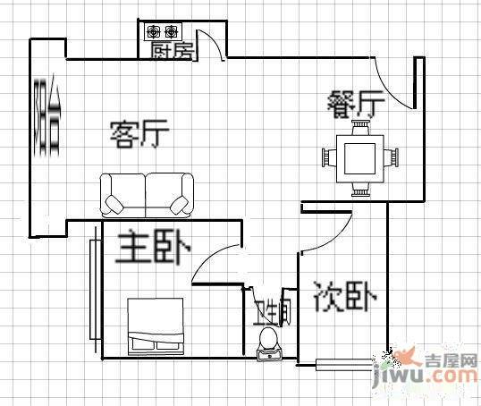 茂园小区2室0厅0卫户型图