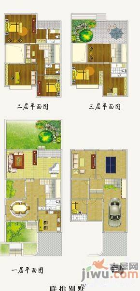 阳光左岸普通住宅348㎡户型图