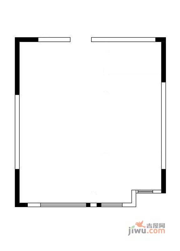 鸣元名居1室1厅0卫68.3㎡户型图