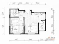天悦1室1厅1卫户型图