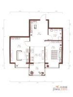 恒祥中山2室1厅1卫51.4㎡户型图