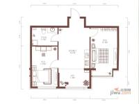 恒祥中山2室1厅1卫48㎡户型图