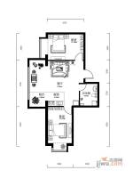 恒祥中山2室1厅1卫84㎡户型图