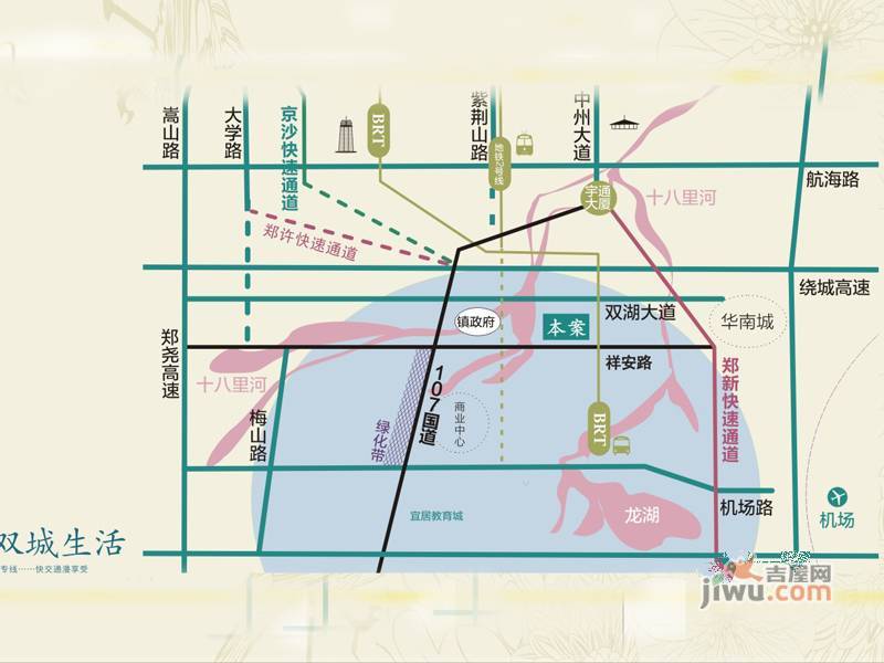 丰泽新苑位置交通图1