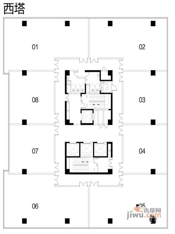 基正聚源国际普通住宅200㎡户型图