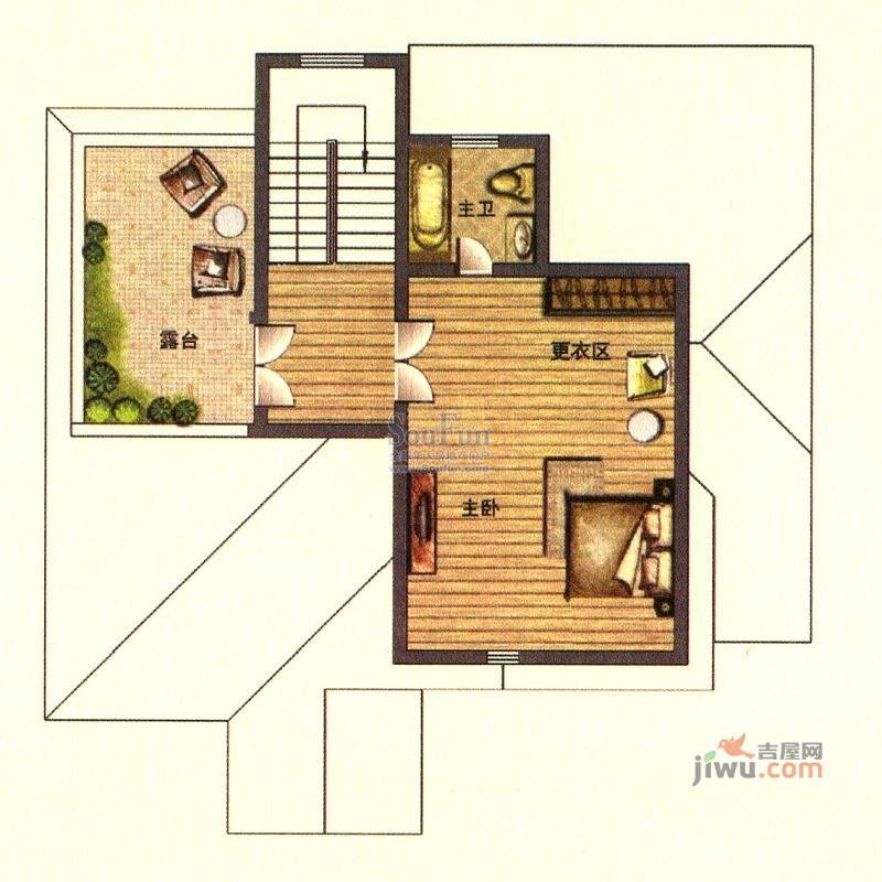 翠湖山庄6室2厅6卫301㎡户型图