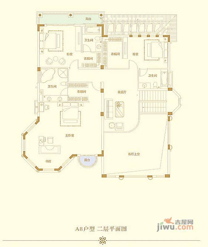 永荣浅水湾普通住宅527.7㎡户型图