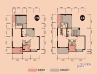 天誉华庭6室2厅3卫165.6㎡户型图