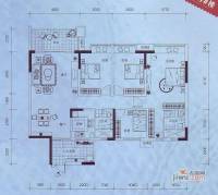 蓝山上城4室2厅2卫136㎡户型图