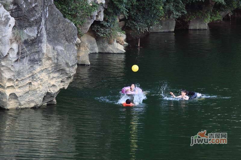 秋暇渡实景图图片