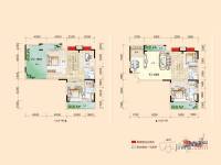 启美新城5室2厅4卫217.2㎡户型图