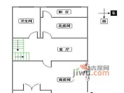 莱茵郡3室2厅1卫户型图