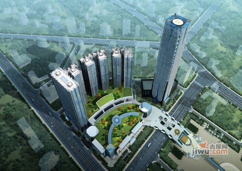 柳州地王国际财富中心效果图图片