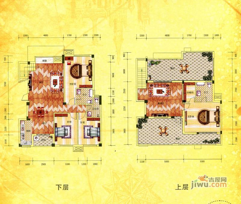 协和家园·集美郡4室3厅3卫198.5㎡户型图