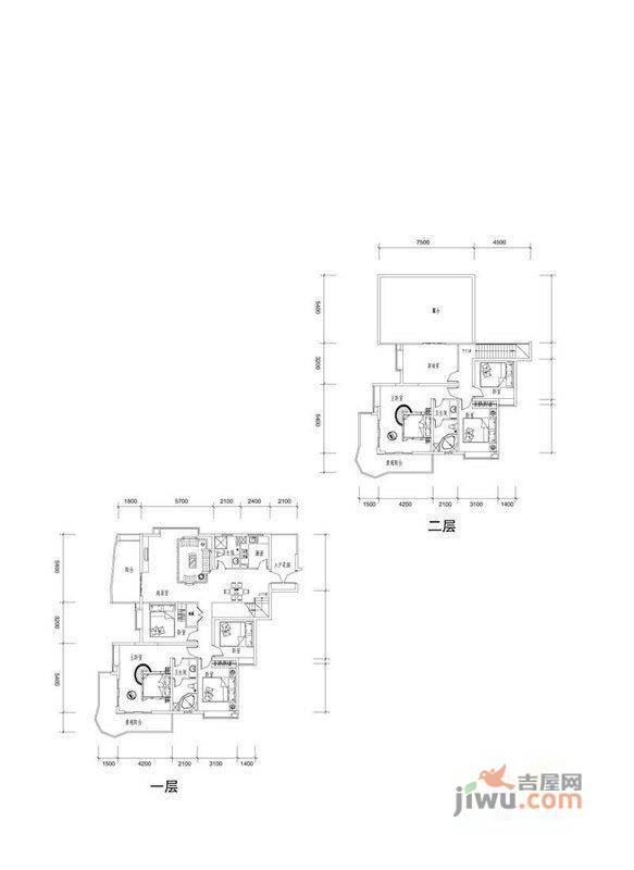 上东·龙城世家8室2厅3卫户型图