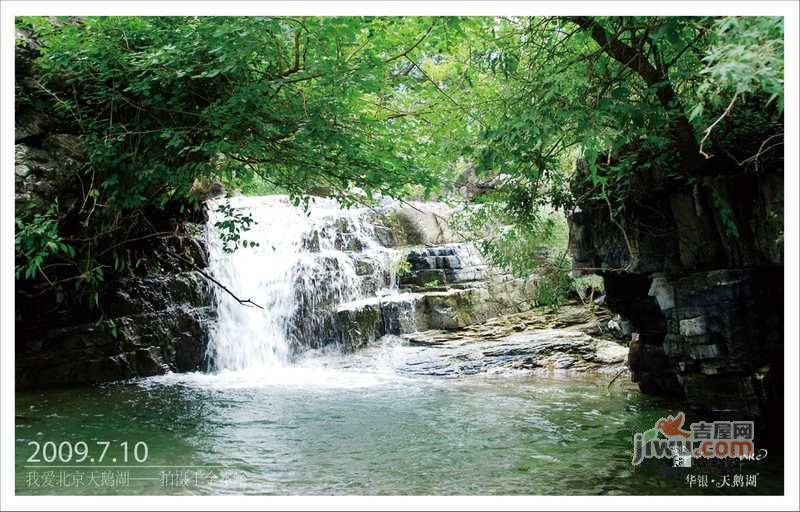 华银天鹅湖实景图图片